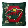 Wild OFFICIAL NHL "Connector" Double Sided Velvet Pillow; 16" x 16"