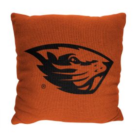 Oregon State OFFICIAL NCAA "Invert" Woven Pillow; 20" x 20"