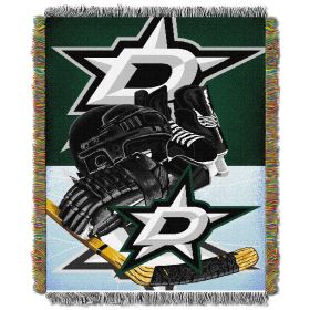 Stars OFFICIAL National Hockey League; "Home Ice Advantage" 48"x 60" Woven Tapestry Throw by The Northwest Company