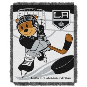 Kings OFFICIAL National Hockey League; "Score Baby" Baby 36"x 46" Triple Woven Jacquard Throw by The Northwest Company