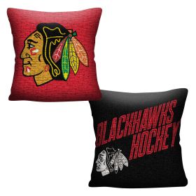 Blackhawks OFFICIAL "Invert" Woven Pillow