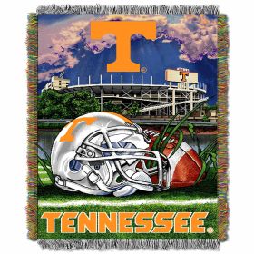 Tennessee OFFICIAL Collegiate "Home Field Advantage" Woven Tapestry Throw