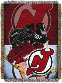 Devils OFFICIAL National Hockey League; "Home Ice Advantage" 48"x 60" Woven Tapestry Throw by The Northwest Company