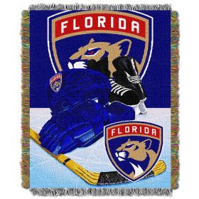 Panthers OFFICIAL National Hockey League; "Home Ice Advantage" 48"x 60" Woven Tapestry Throw by The Northwest Company