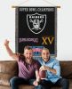 NFL 051 Raiders Commemorative Series 3x Champs Tapestry