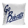 Montana State OFFICIAL NCAA "Invert" Woven Pillow; 20" x 20"