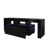 Modern Hot Style Accent Furniture Home Living Room Modern Tv Stand With Adjustable Led System