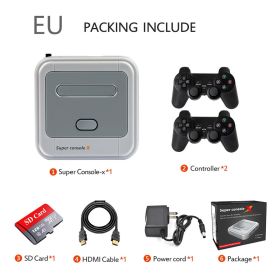 Super Console X Retro Game Console PRO Upgrade Version TV Set-Top Box R8 Game Console PSPArcade (Option: D-EU)