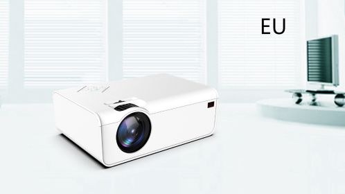 Home Office Android Smart HD Micro Joy Projector (Option: White-Android models-EU)