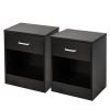 2pcs Night Stands with Drawer XH