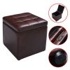 16 Inch Ottoman Pouffe Storage Box Lounge Seat Footstools